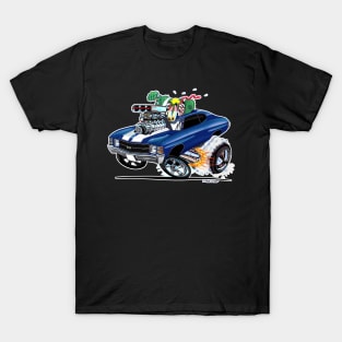 MONSTER MUSCLE 1971 Chevelle Blue T-Shirt